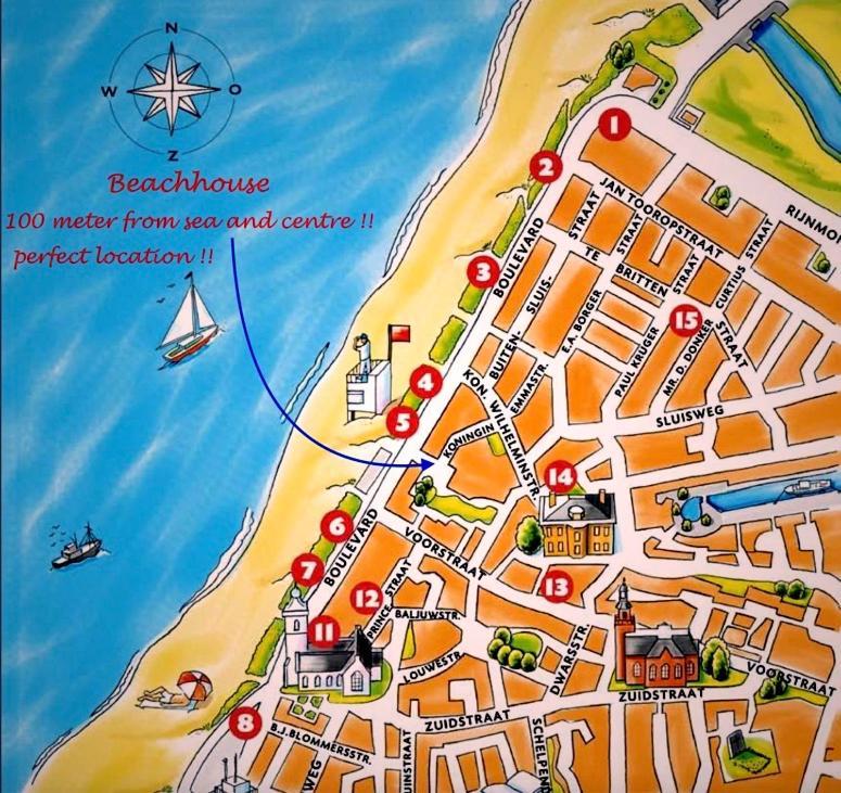 Emma'S Beach House Katwijk aan Zee Dış mekan fotoğraf